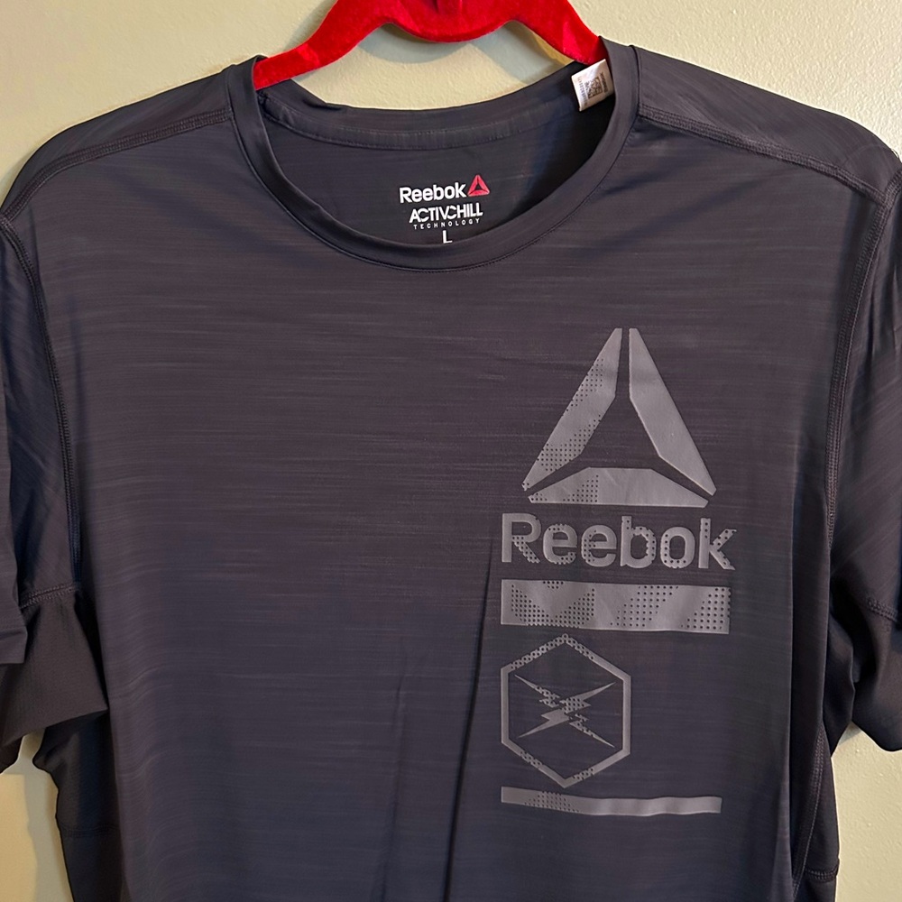 Reebok Men's Dark Gray Active T-Shirt